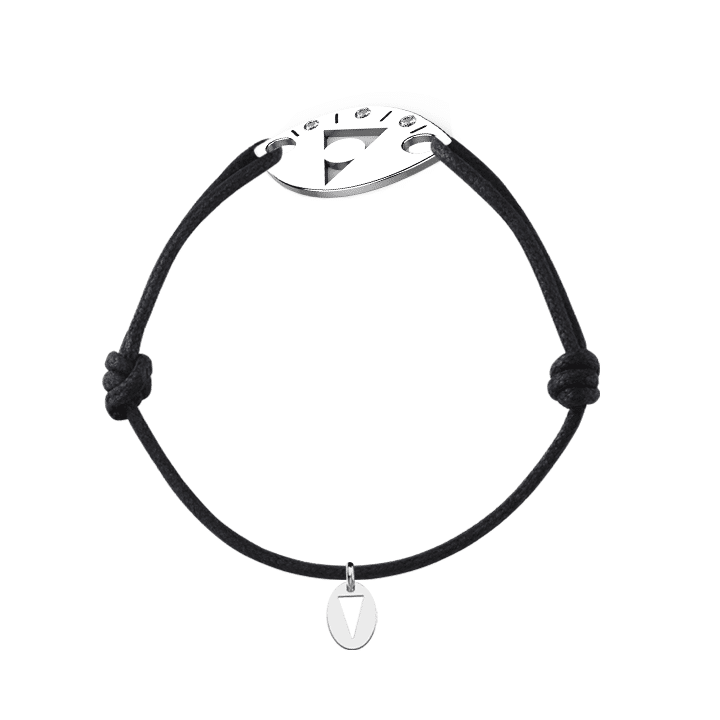 3e oeil or blanc -collection 3e oeil AARON KALI -Bracelet, collier - homme-femme - personnalisable ©AARON KALI