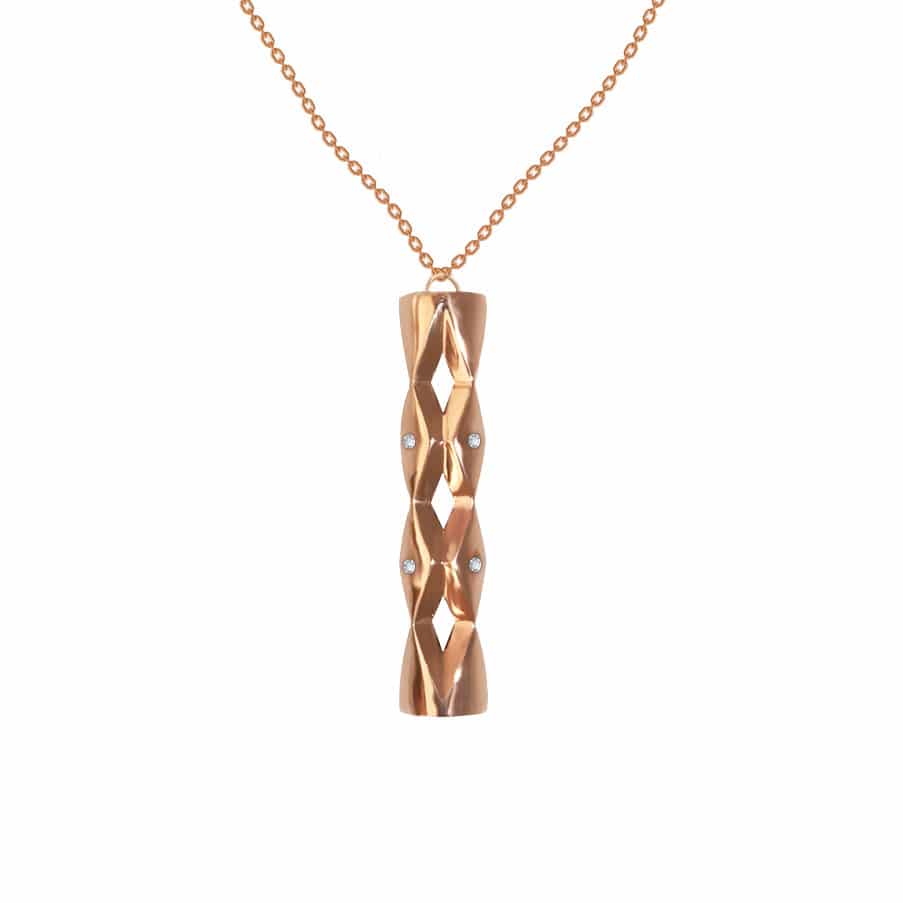 Yellow Gold Totem Necklace
