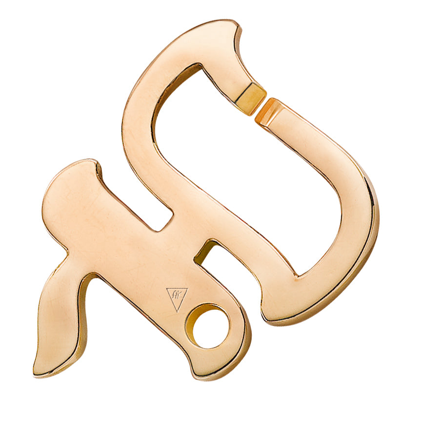 Aleph Pendentif Kalligraphe