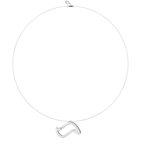 L11G- Collier pendentif RETH- lettre hebraïque - Or 18k ©AARON KALI