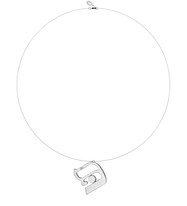 Collier pendentif Peh Kalligraphe