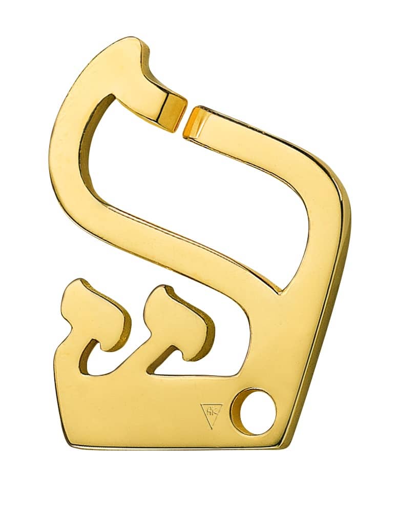 Chin & Sin Pendentif Kalligraphe