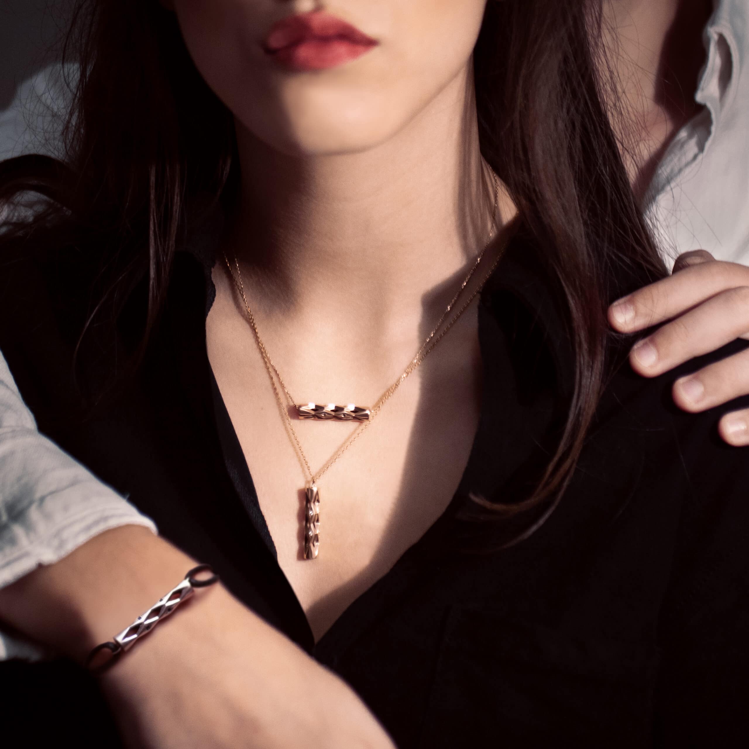 Bracelet Totem en Or gris