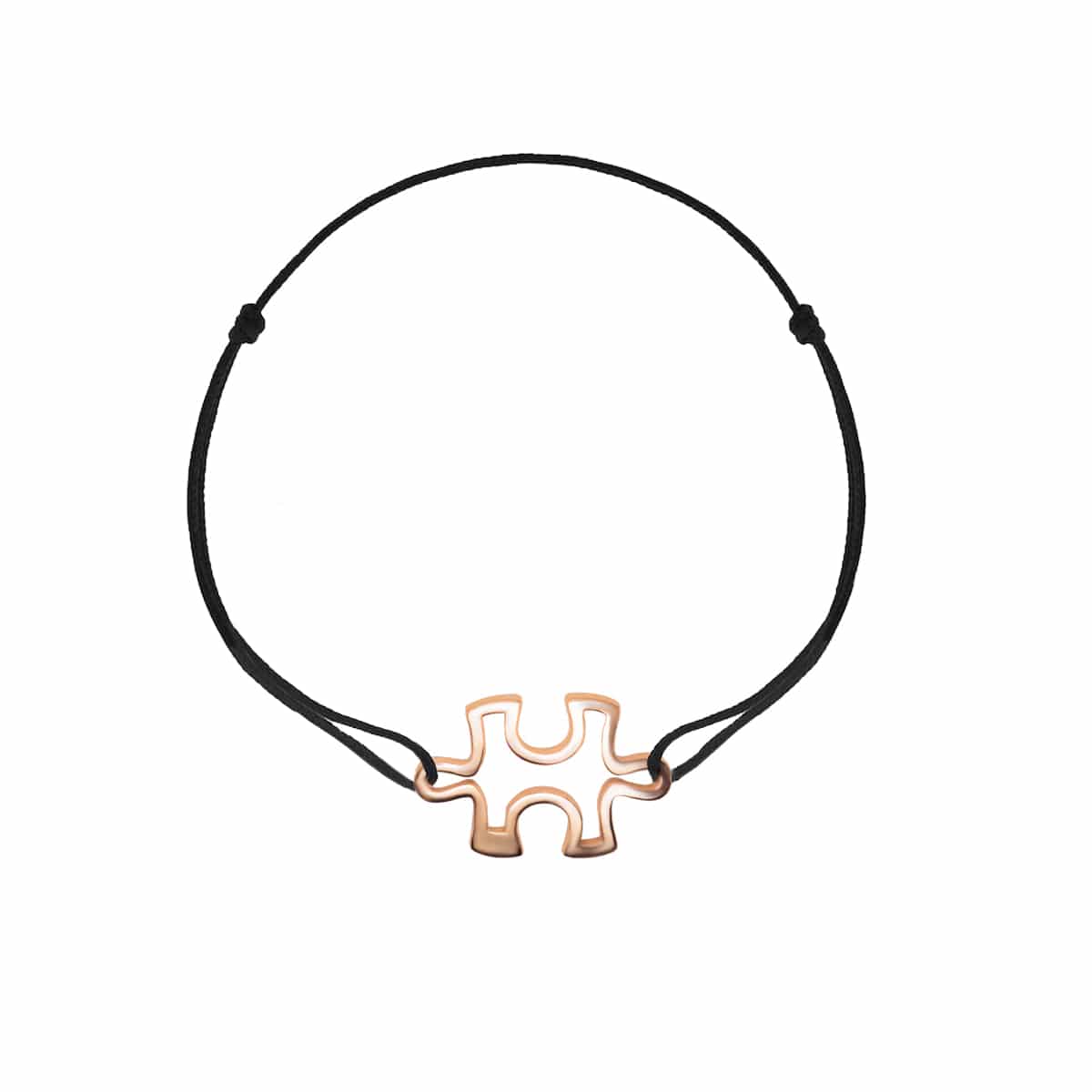 Bracelet Puzzle US en Or 18 carats sur cordon