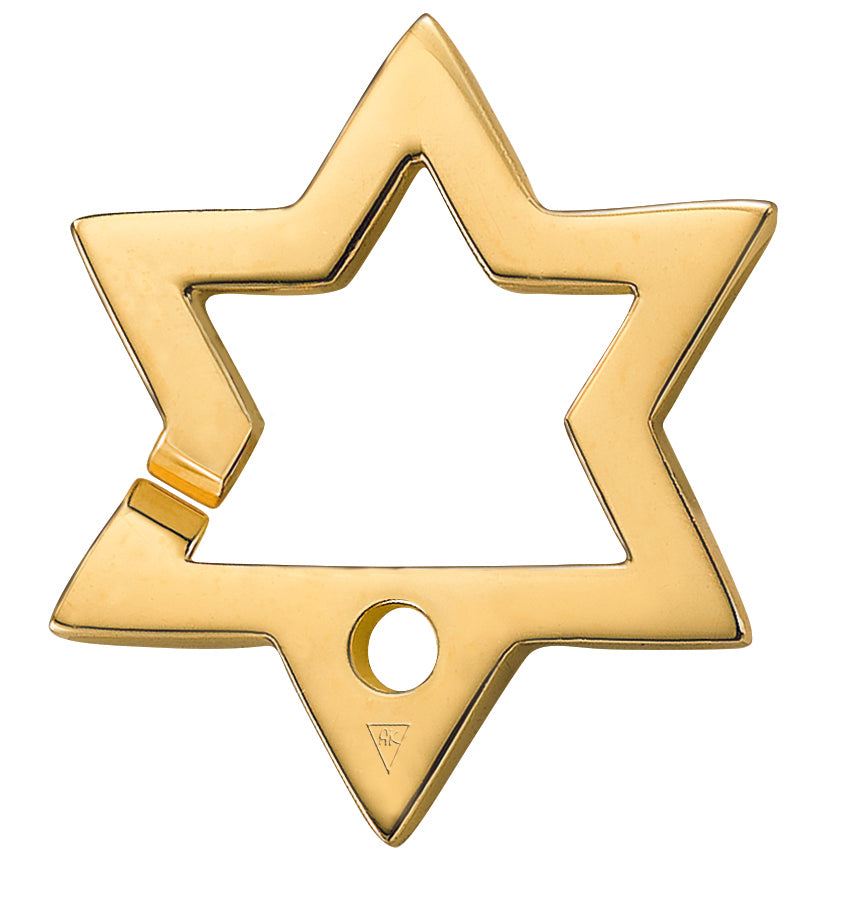 Magen David Pendentif kalligraphe