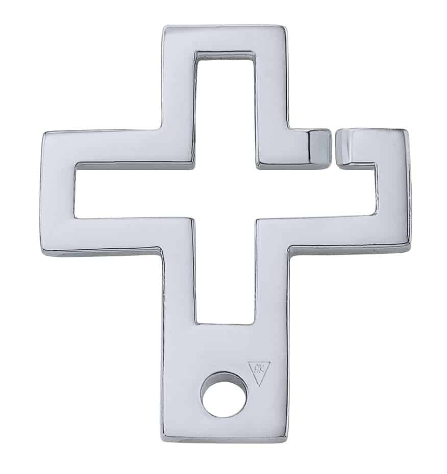 Sainte Croix Pendentif Kalligraphe