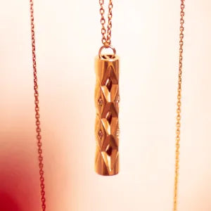 Collier Totem sur chaîne en Or 18 carats et Diamants - GMV
