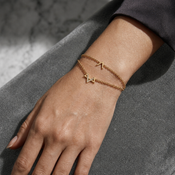 Bracelet Maguen David Invisible Or 18k | Aaron Kali