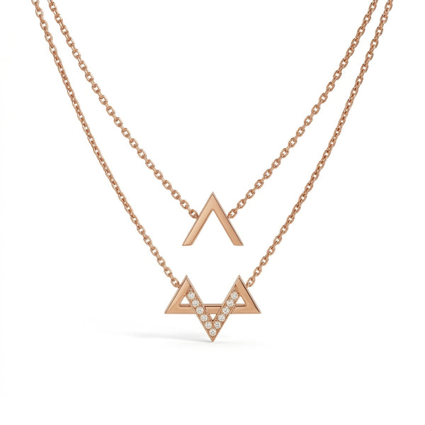 Collier invisible Magen David