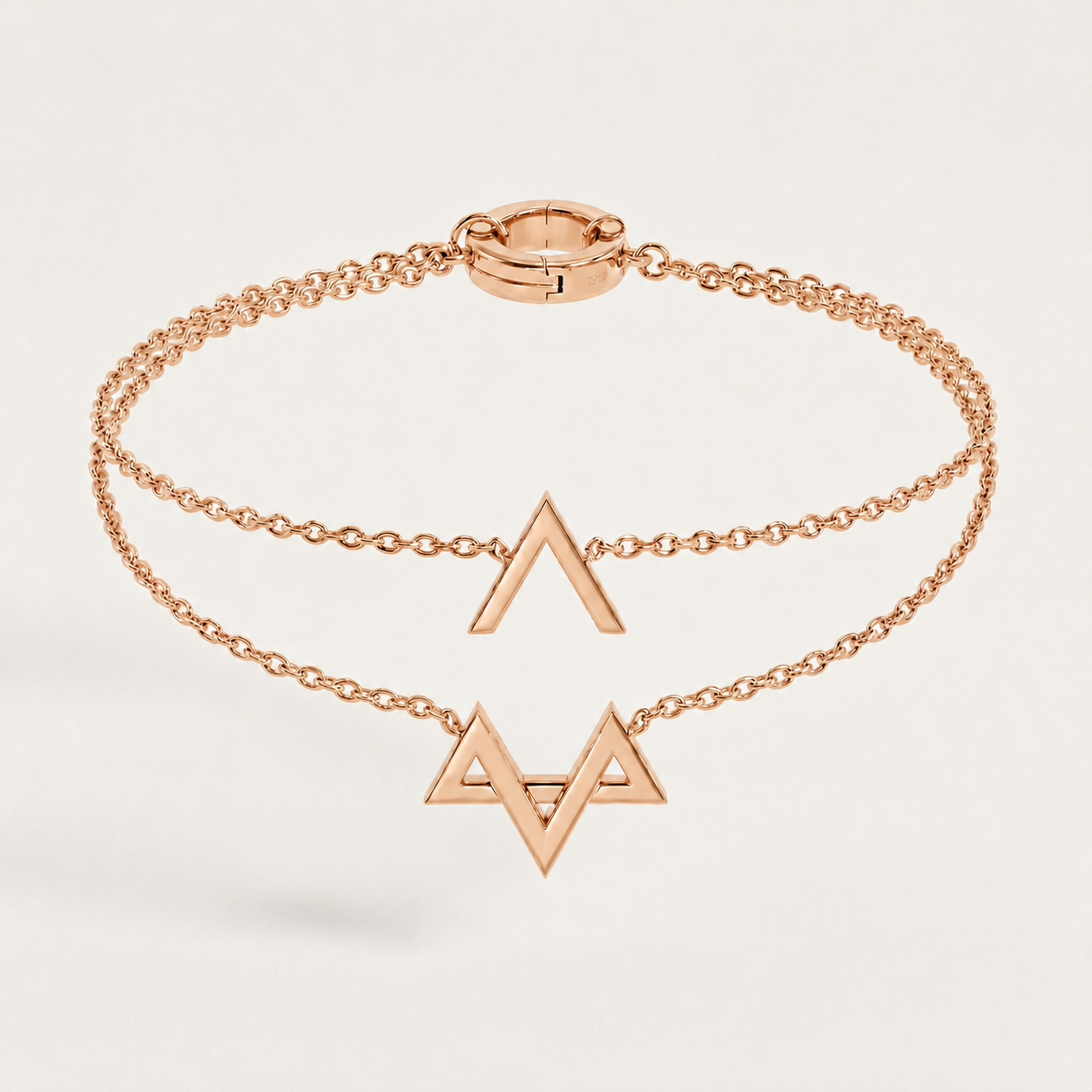 Bracelet Maguen David Invisible or 18k amovible | Aaron Kali